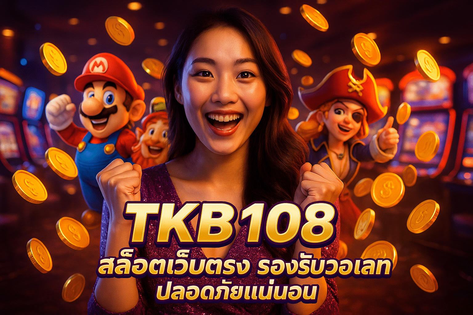 TKB108 สล็อตเว็บตรง รองรับวอเลท ปลอดภัยแน่นอน