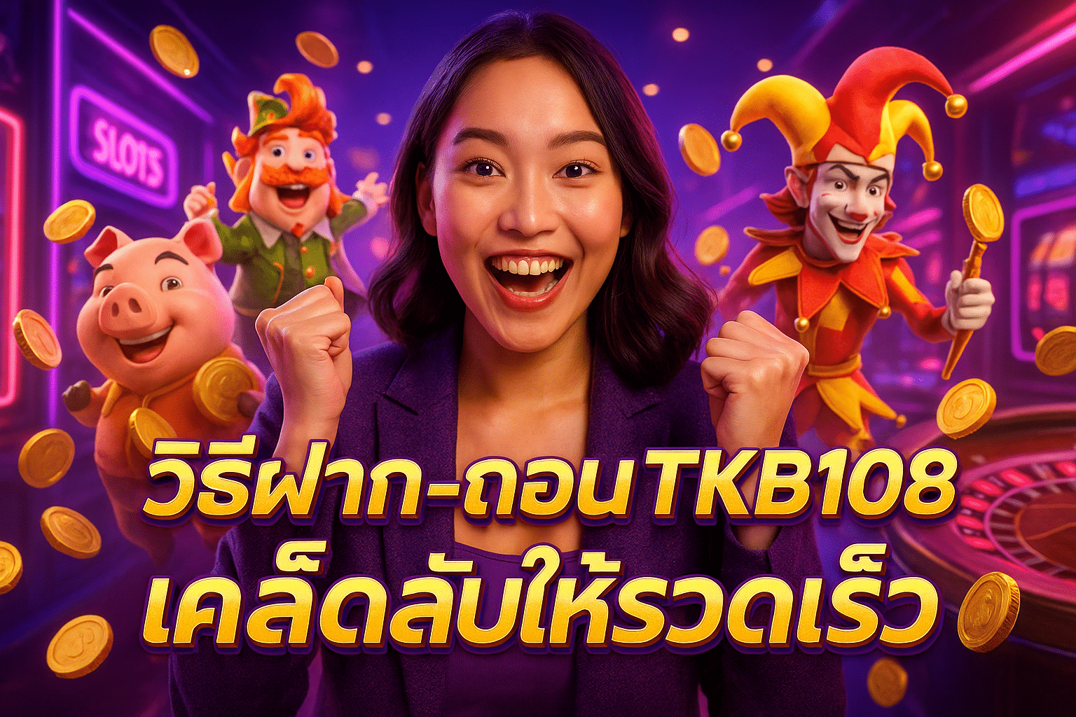 วิธีฝาก-ถอน TKB108 เคล็ดลับให้รวดเร็ว