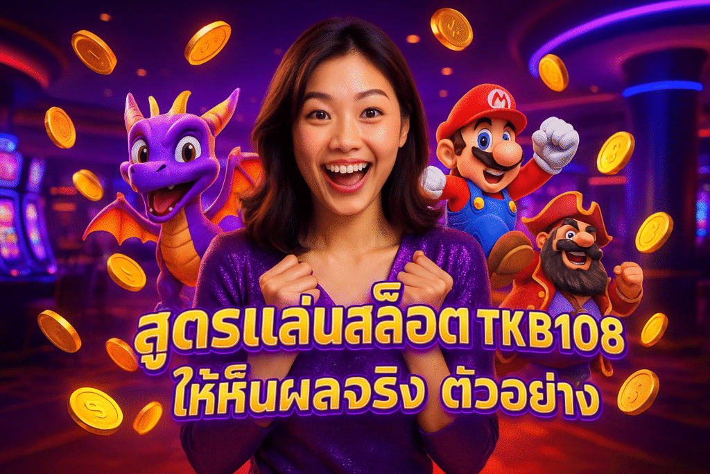 สูตรเล่นสล็อต TKB108 ให้เห็นผลจริง ตัวอย่าง