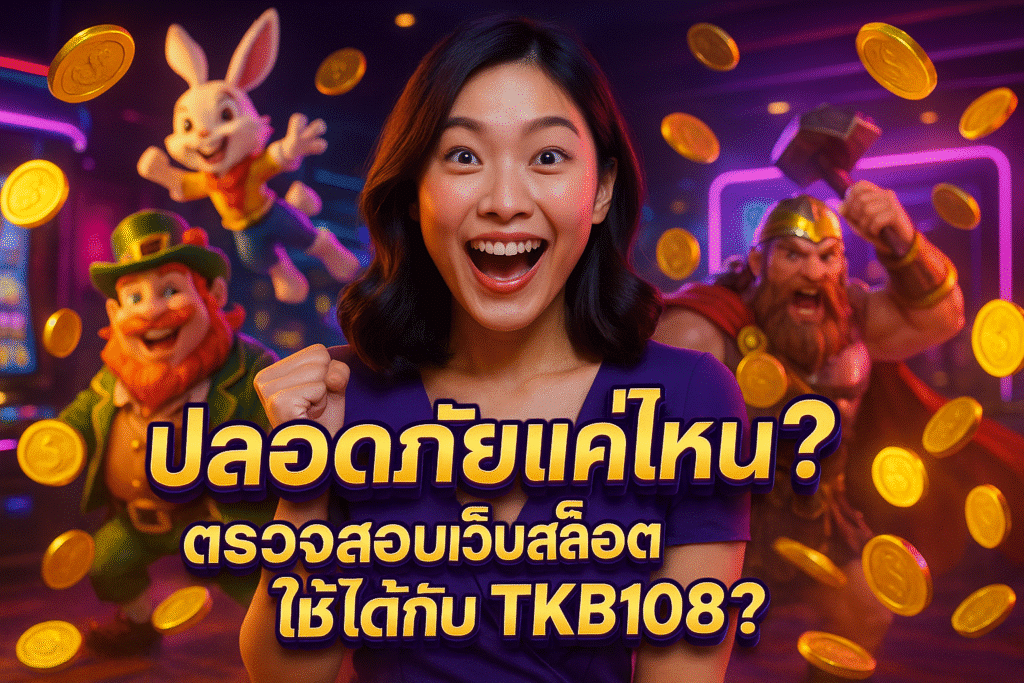 ปลอดภัยแค่ไหน? ตรวจสอบเว็บสล็อต & ใช้ได้กับ TKB108?